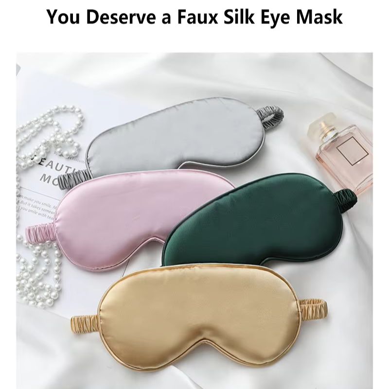 Travel Accessories Eye Mask - Maschera per Dormire in Seta a