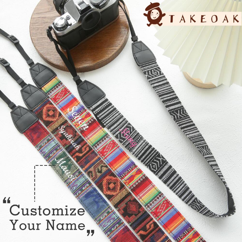 Travel Accessories Hong Kong - Tracolla per Fotocamera Personalizzata con Nome,