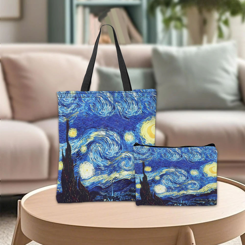 Travel Accessories Bag - Borsa tote serie Van Gogh Custodia