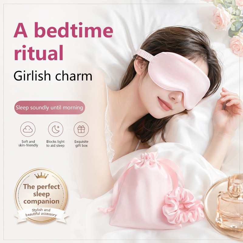 Travel Accessories Eye Mask - Mascherina per Dormire in Seta a