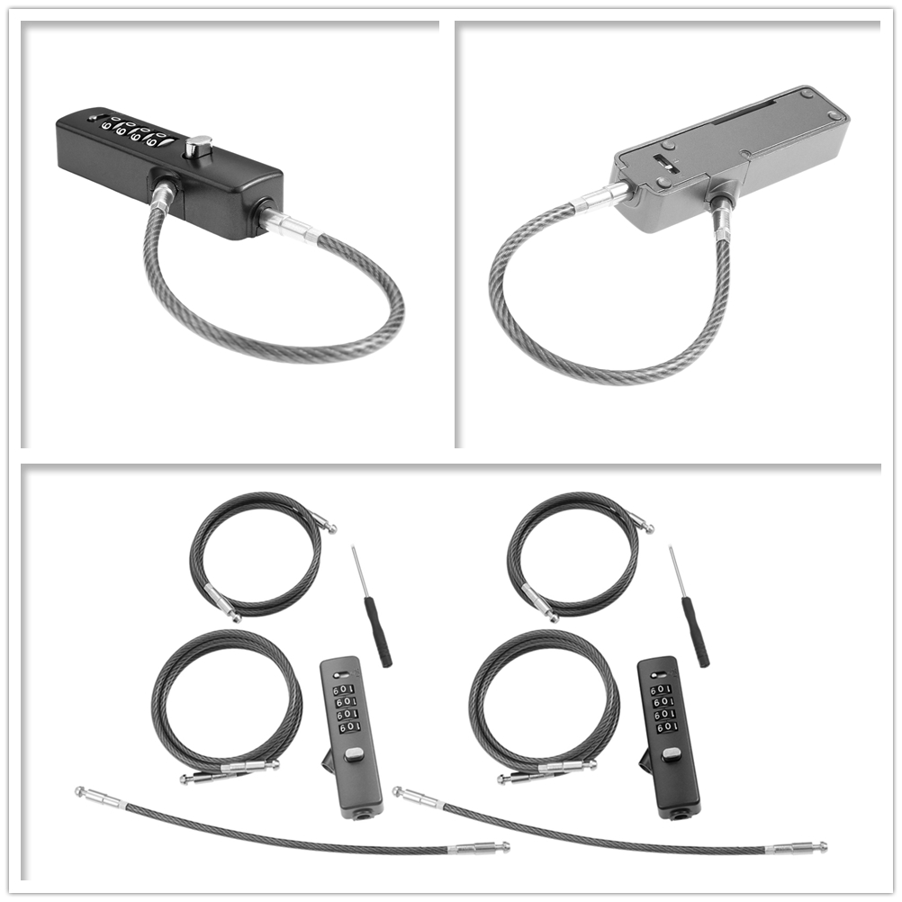 Cable Lock Combination - 1 set di lucchetti a combinazione