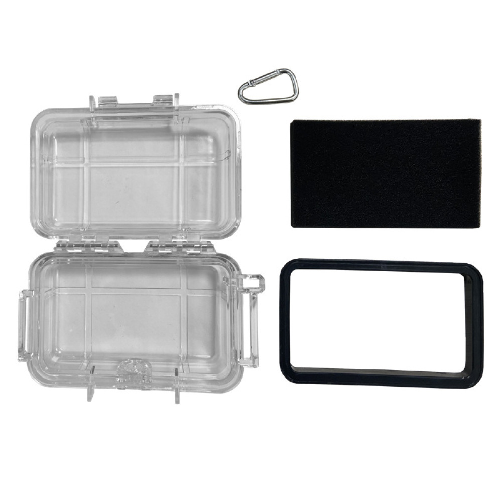 Accessories Travel Jewelry Box - Mini Scatola Portatile Impermeabile Trasparente Antiurto