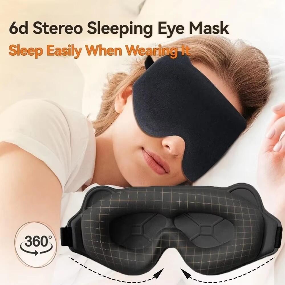 Travel Accessories Eye Mask - Nuova Maschera per Dormire 3D Stereoscopica,