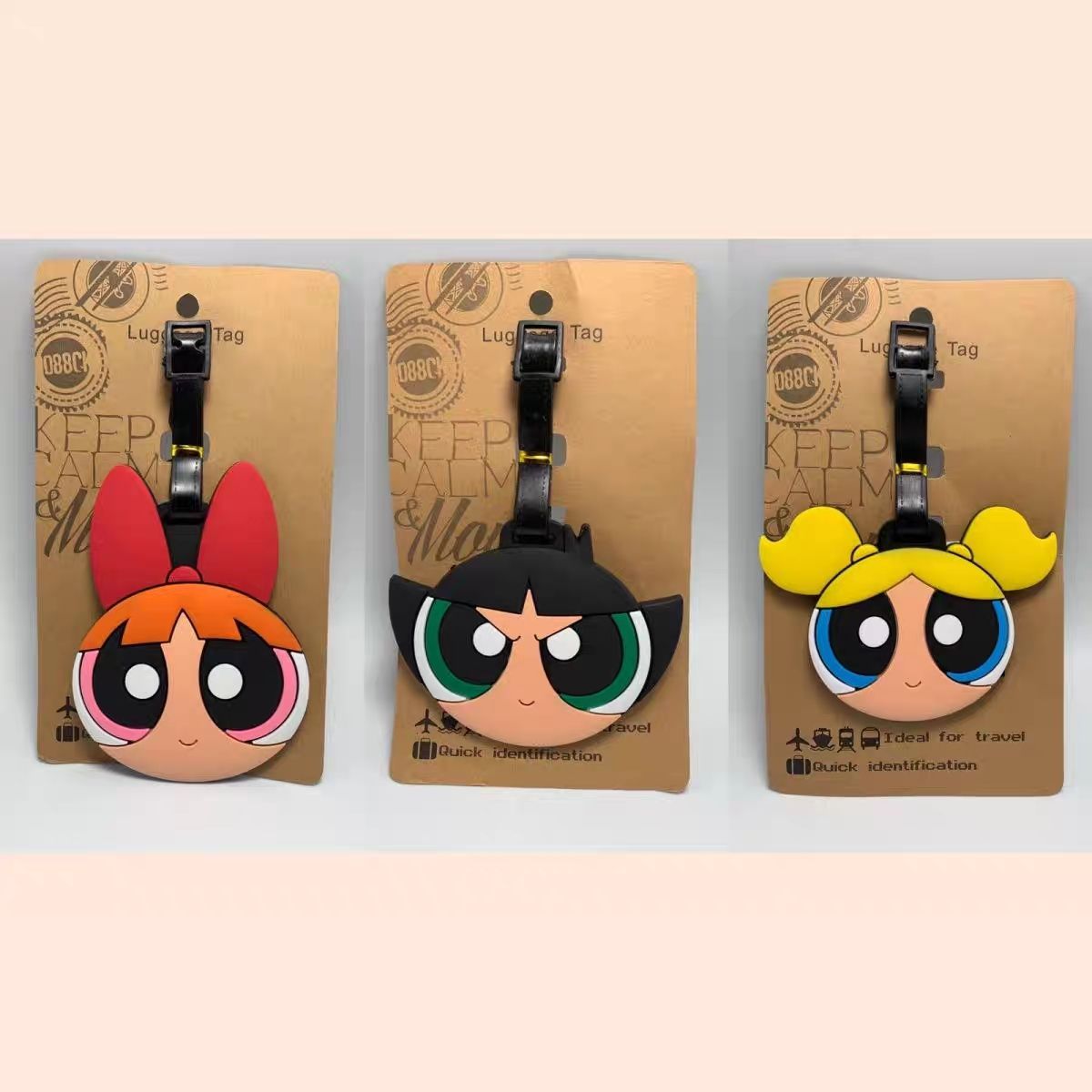 Travel Accessories Gifts - Ciondolo per borsa Anime The Powerpuff