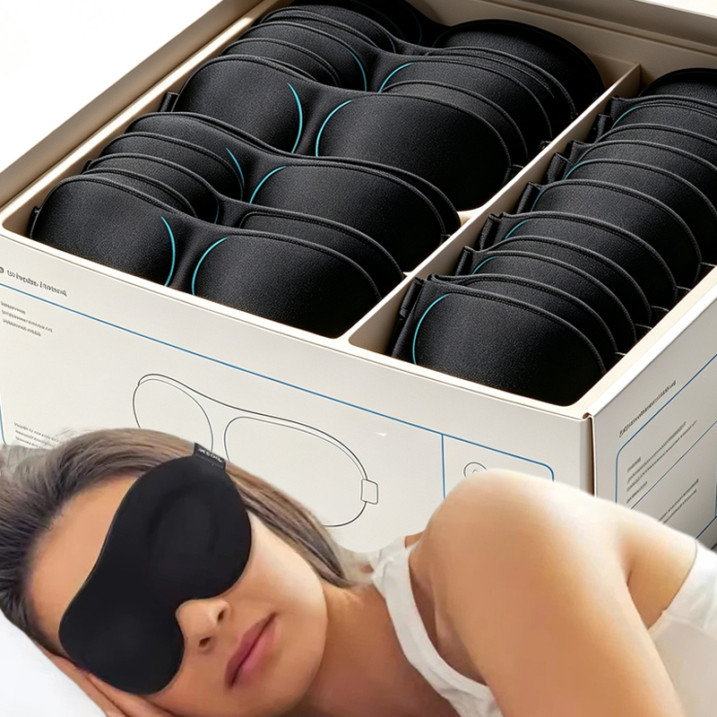 Travel Accessories Eye Mask - Maschera per Dormire, Benda per Occhi,