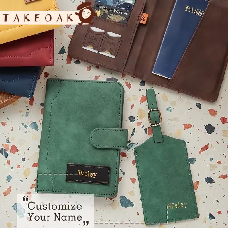 Travel Accessories Hong Kong - Porta Passaporto Personalizzato in Pelle con