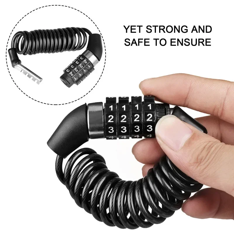 Cable Lock Combination - Mini blocco password per moto Blocco