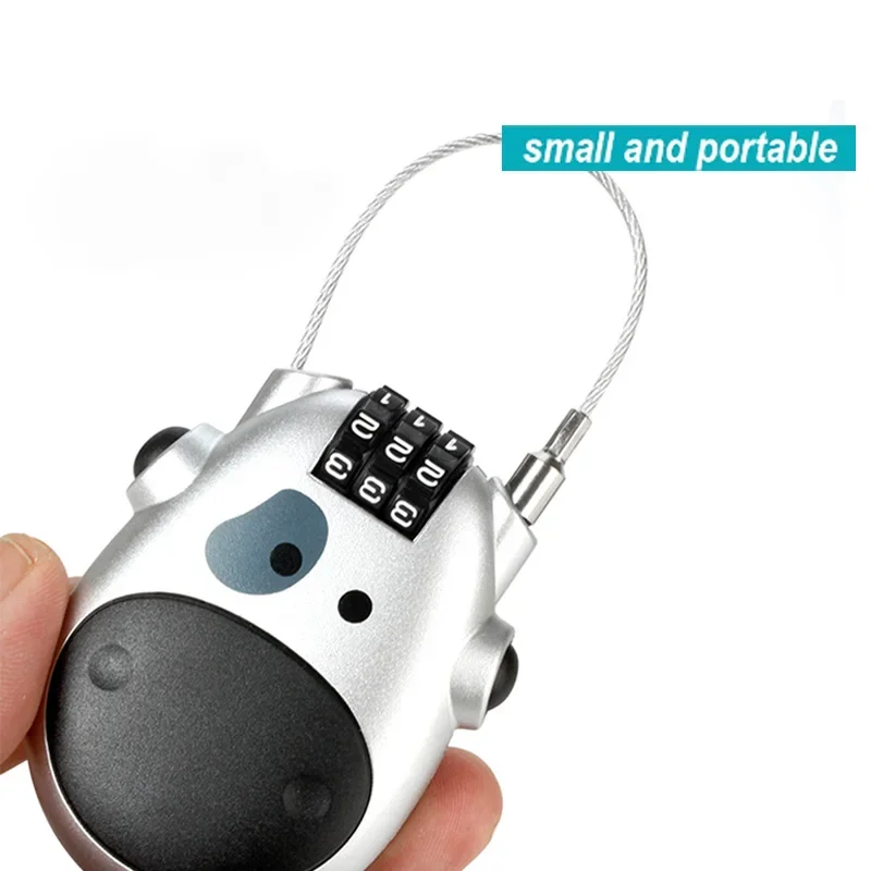 Cable Lock Combination - Lucchetto con codice per casco Cavo