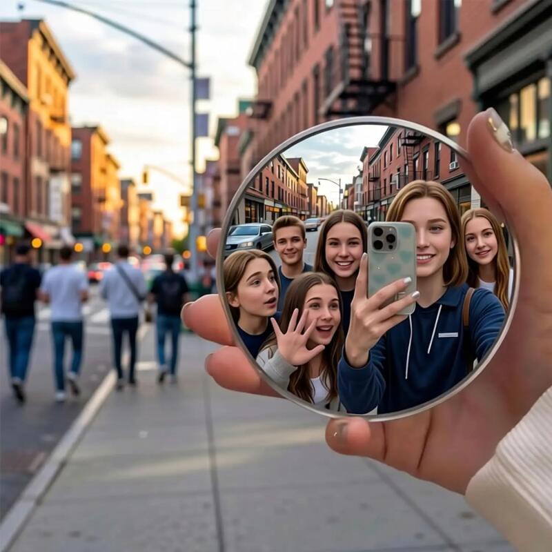 Travel Accessories Store - Specchio per Selfie Portatile, Specchio Convesso