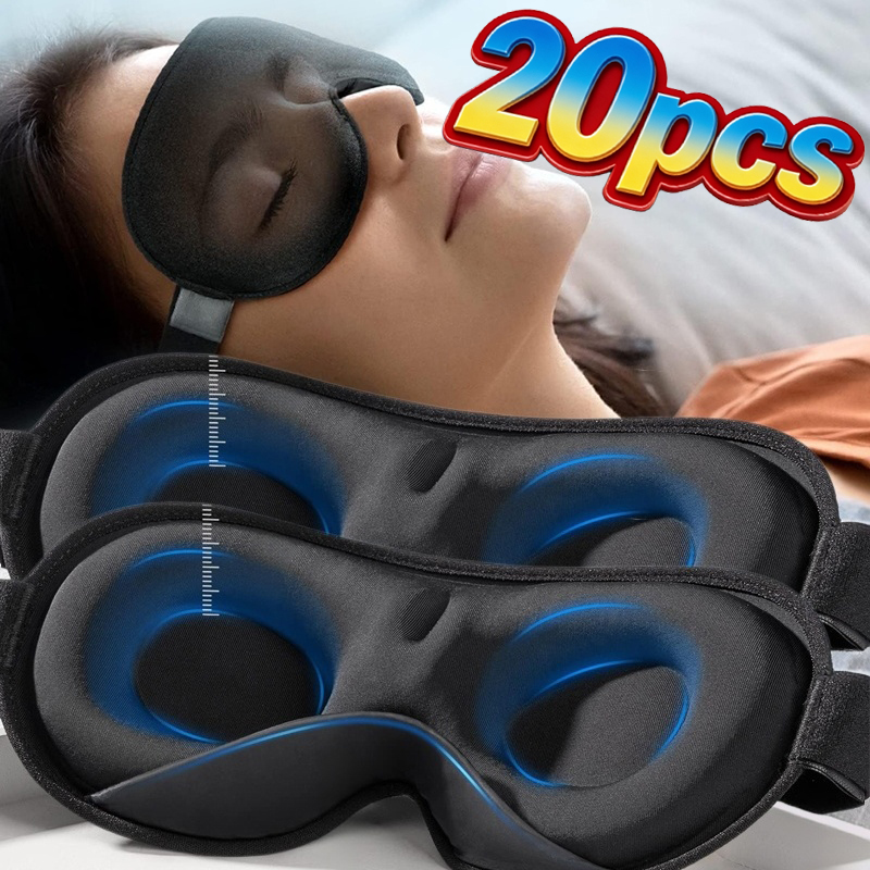 Travel Accessories Eye Mask - Mascherina per Occhi 3D Comoda e