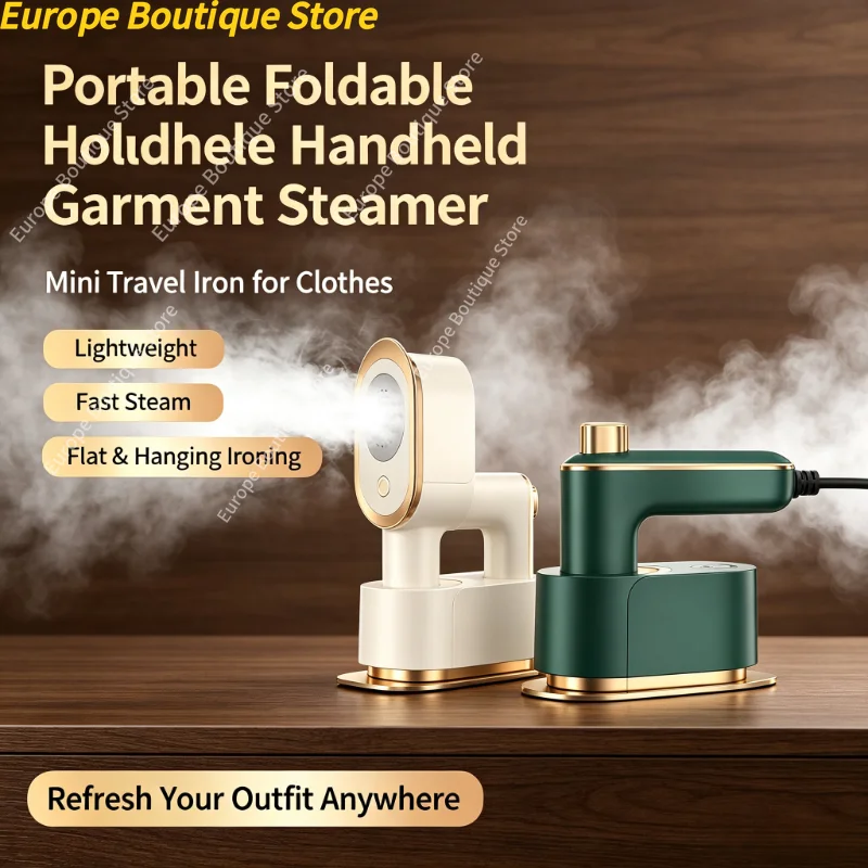 Portable Steamer Clothes - Ferro da Stiro Portatile Pieghevole Mini,