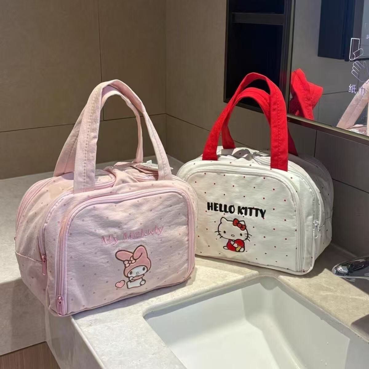 Travel Accessories Toiletry Bag - Borsa per il Trucco Anime Carina,