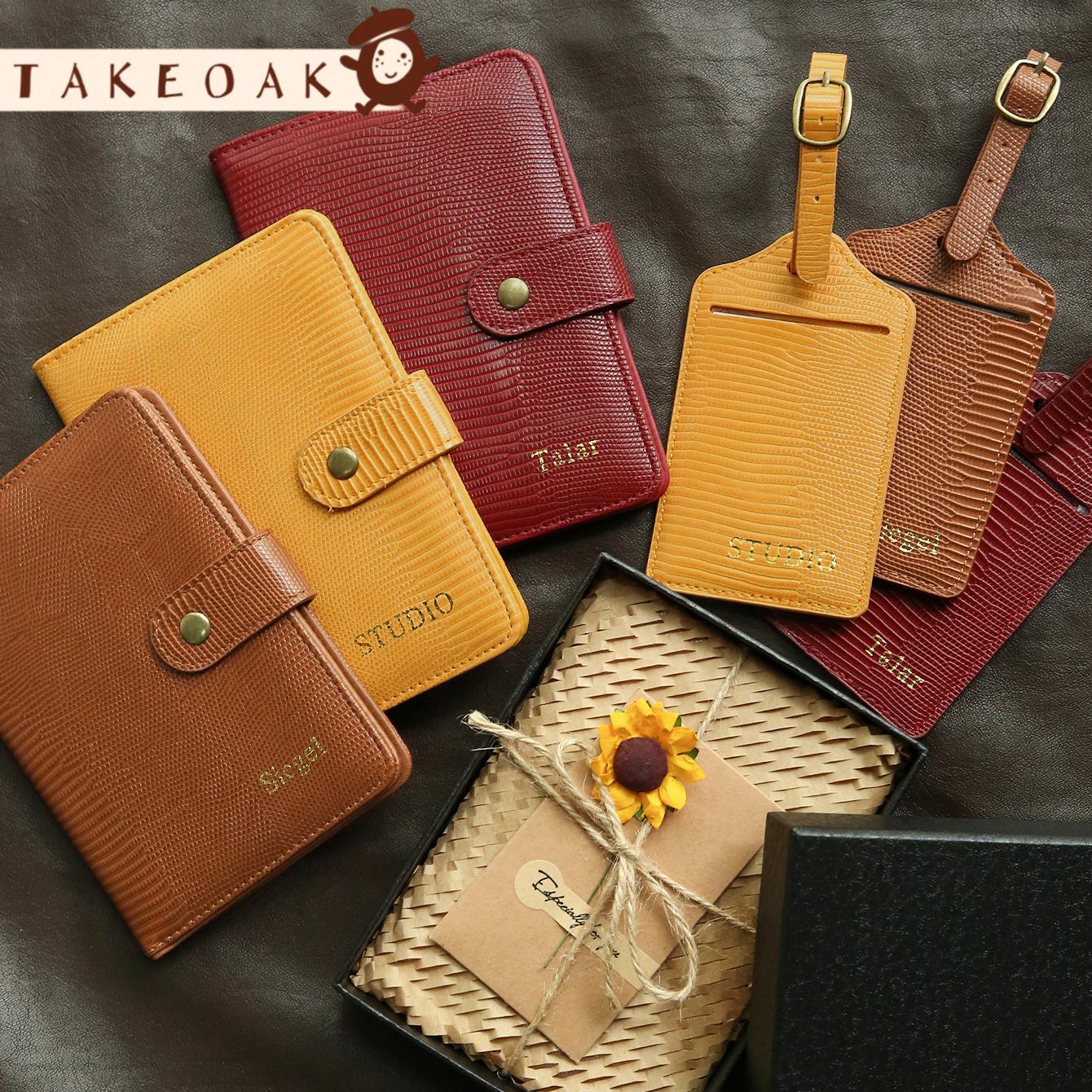 Travel Accessories Hong Kong - Set Personalizzato di Porta Passaporto e