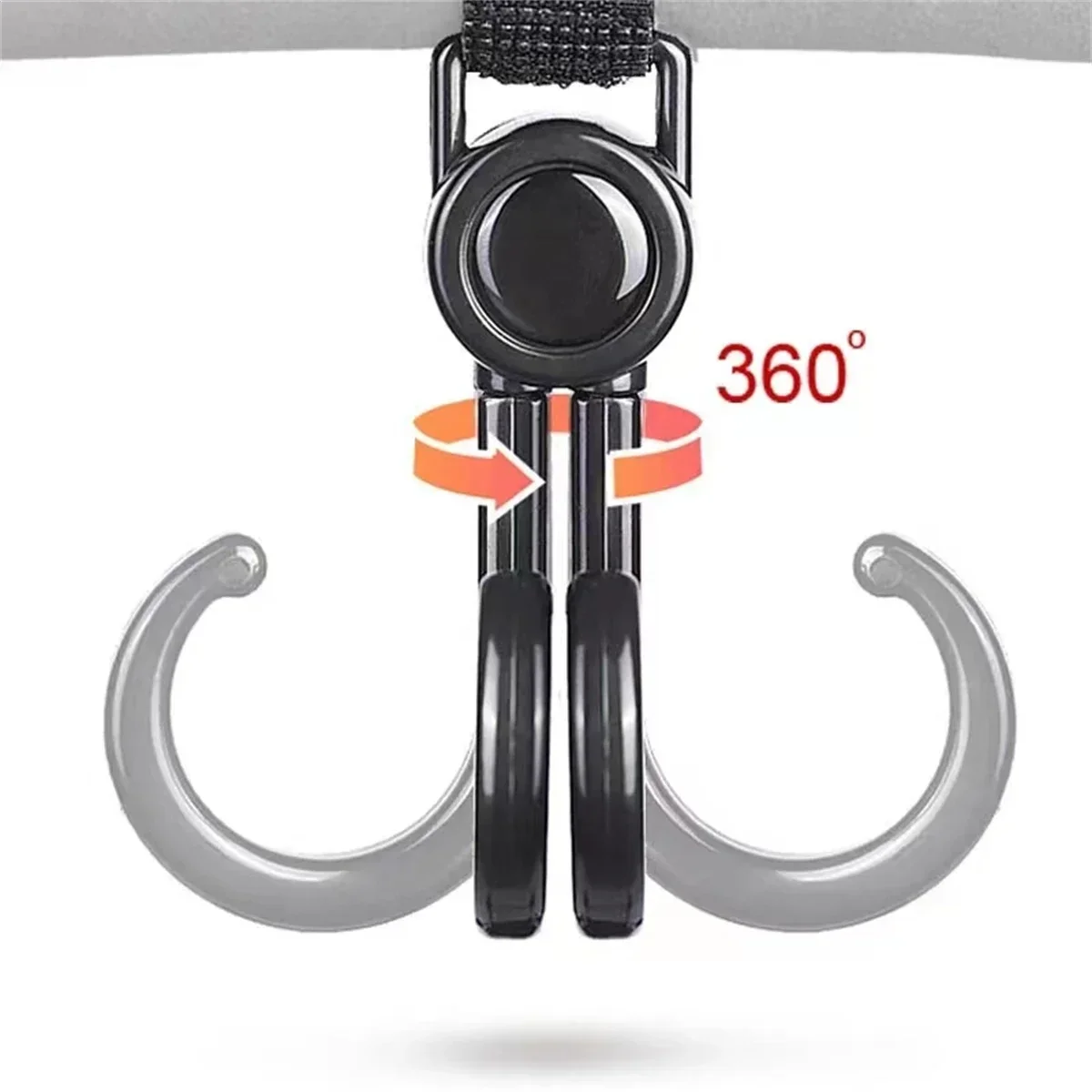 Doppi ganci girevoli Passeggin - Travel Accessories For Baby recensione e prezzo