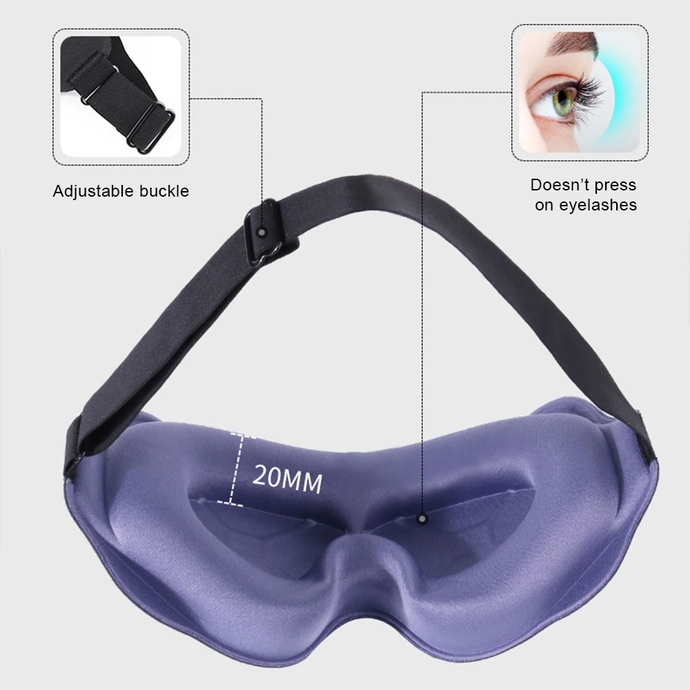 Maschera per Dormire 3D Blocca - Travel Accessories Eye Mask recensione e prezzo