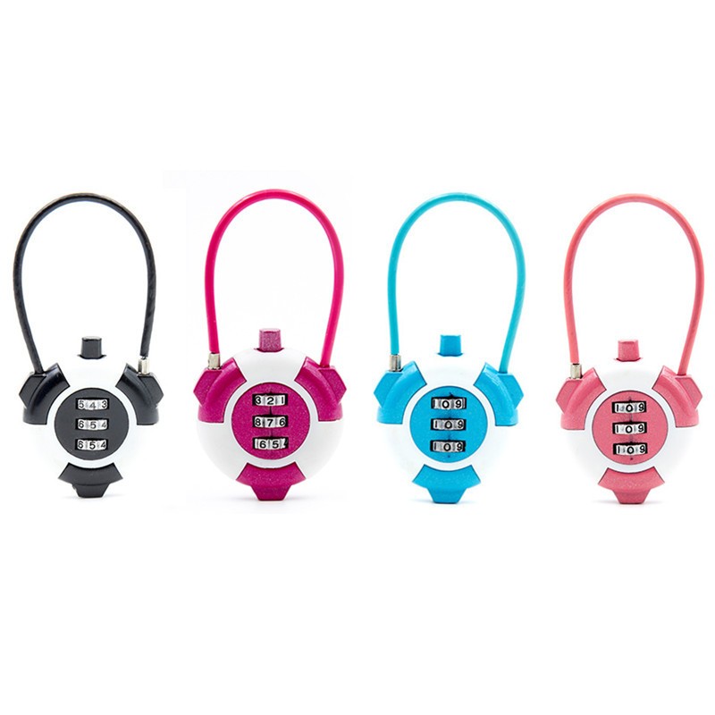 Lucchetto a Combinazione a 3 C - Cable Lock Combination recensione e prezzo