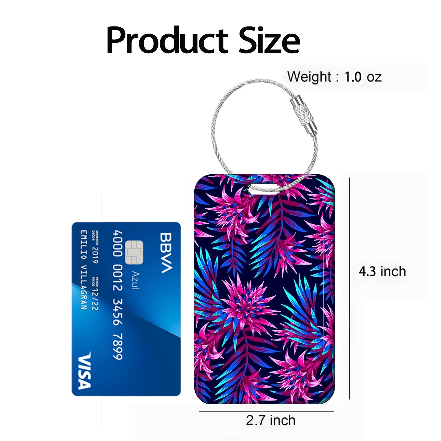 Etichetta per Bagagli con Moti - Travel Accessories List For Women recensione e prezzo