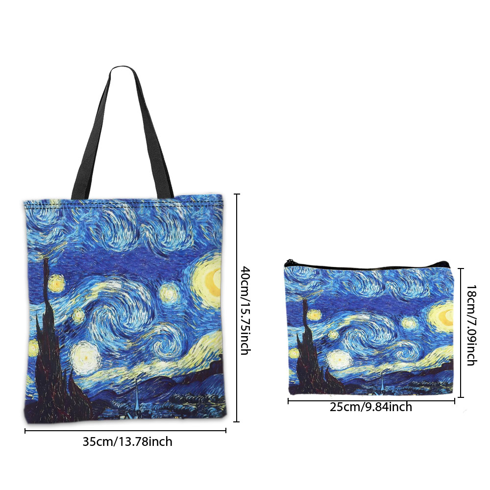 Borsa tote serie Van Gogh Cust - Travel Accessories Bag recensione e prezzo