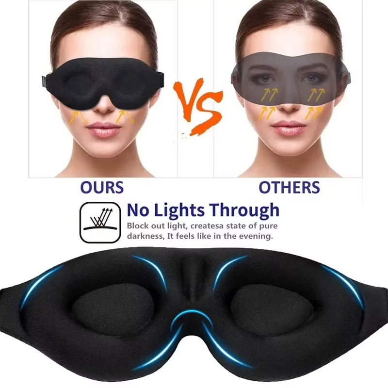 Maschera per Dormire 3D Super  - Travel Accessories Eye Mask recensione e prezzo