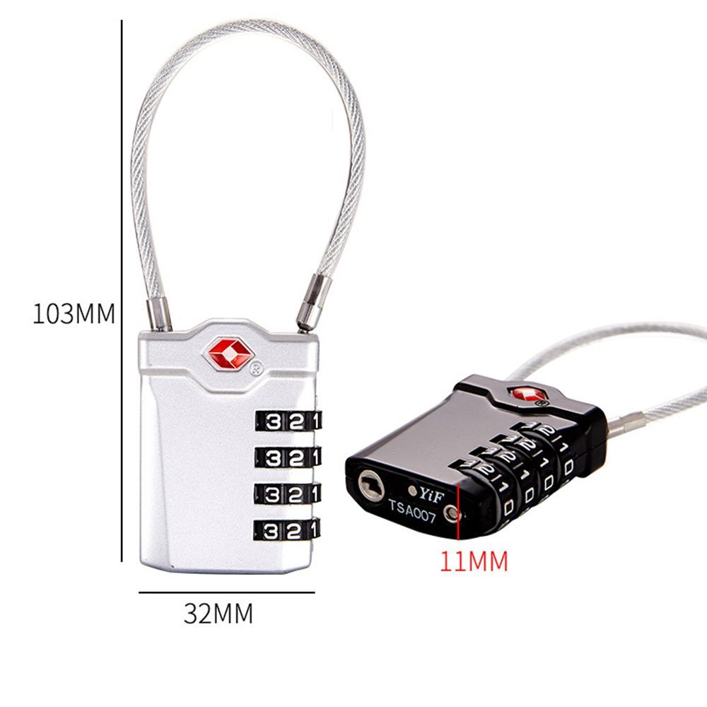 Lucchetto Impermeabile con Cav - Cable Lock Combination recensione e prezzo