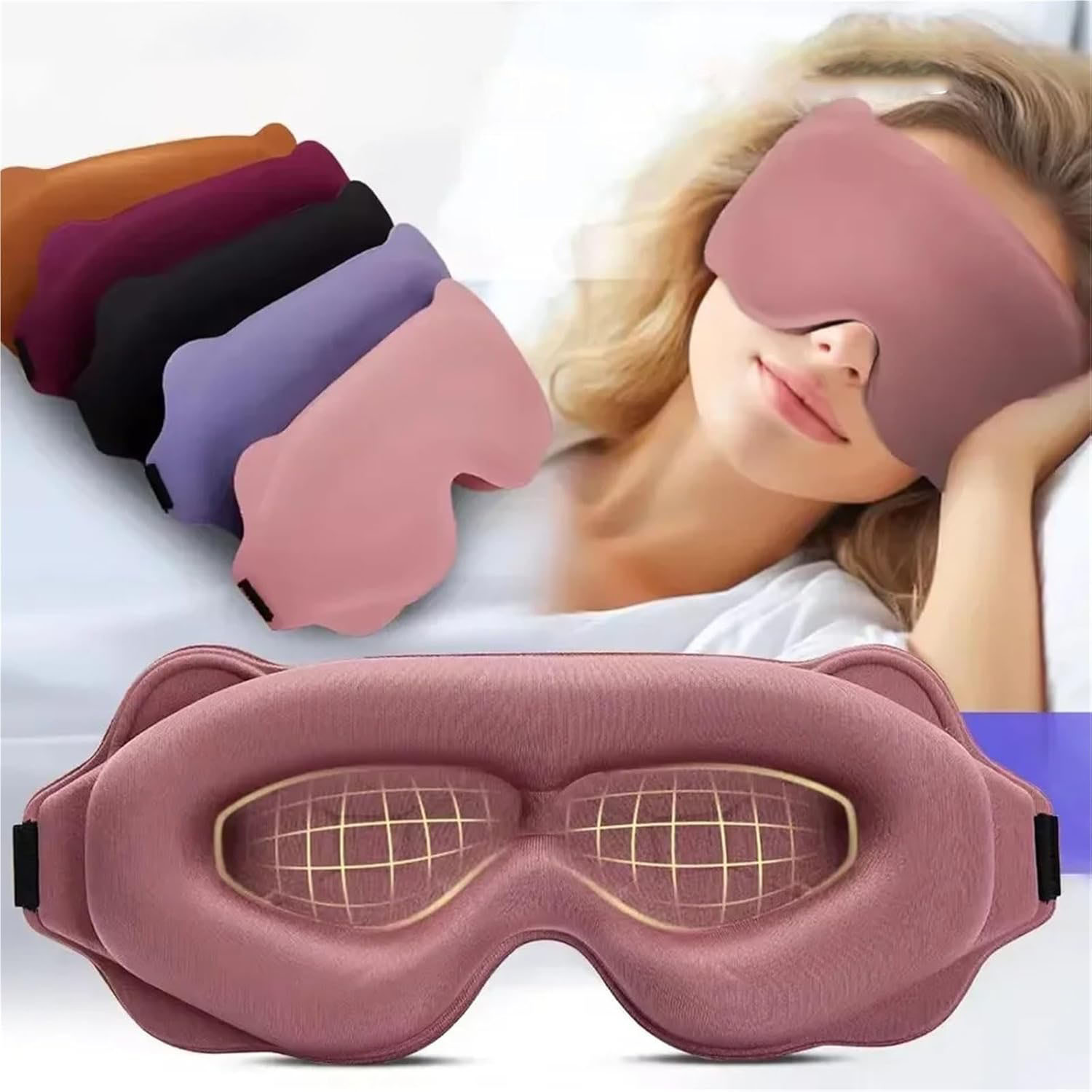 Maschera per Dormire 3D Blocca - Travel Accessories Eye Mask recensione e prezzo