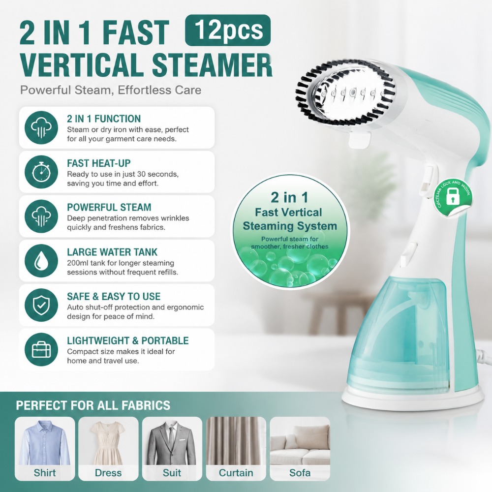 Vaporizzatore Portatile per Ve - Portable Steamer Clothes recensione e prezzo