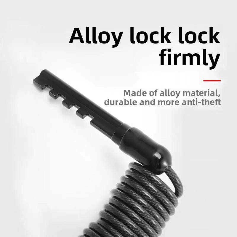 Per moto bicicletta catena ant - Cable Lock Combination recensione e prezzo