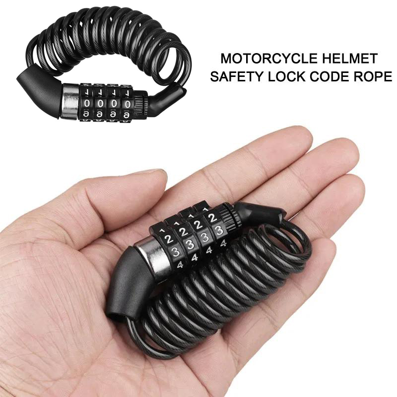 Per moto bicicletta catena ant - Cable Lock Combination recensione e prezzo