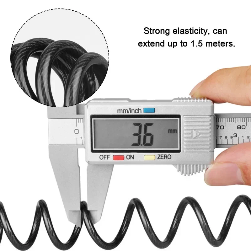 Mini blocco password per moto  - Cable Lock Combination recensione e prezzo