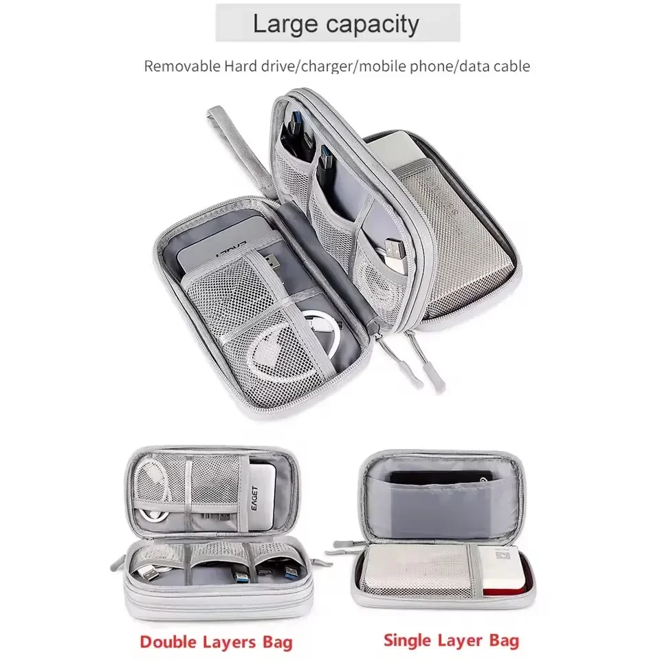 Borsa da Viaggio per Cavi, Cus - Travel Accessories Bag recensione e prezzo