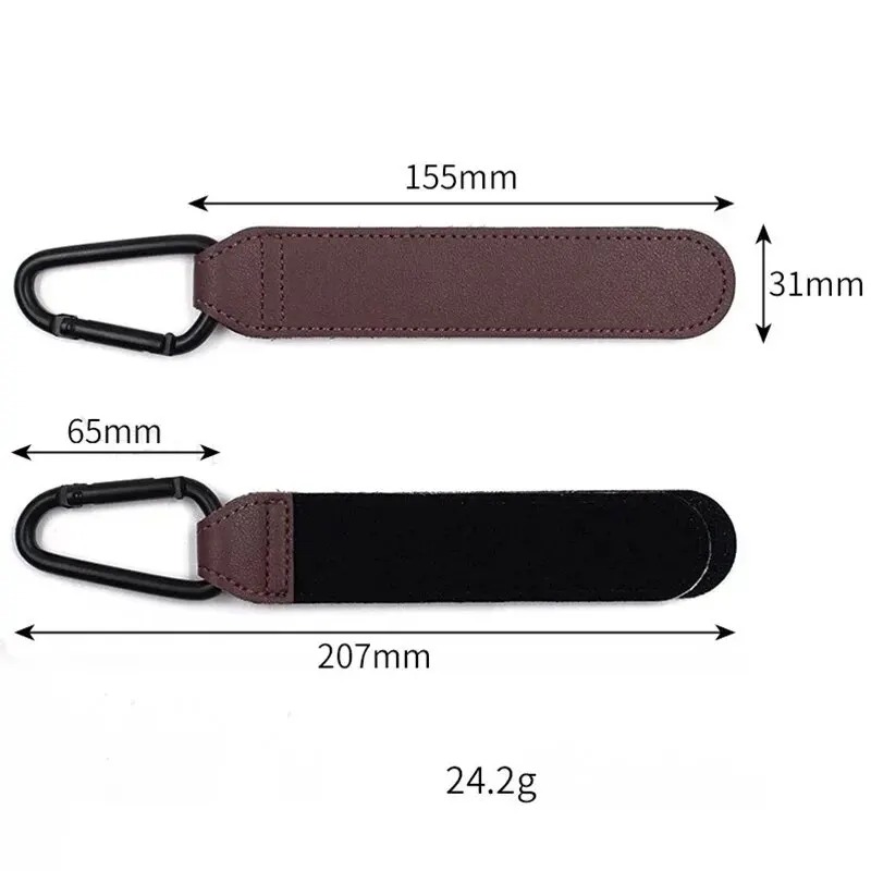 2 Pezzi Ganci in Pelle per Pas - Travel Accessories For Baby recensione e prezzo