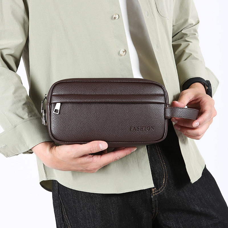 Borsa a Mano Vintage da Uomo,  - Travel Accessories Toiletry Bag recensione e prezzo