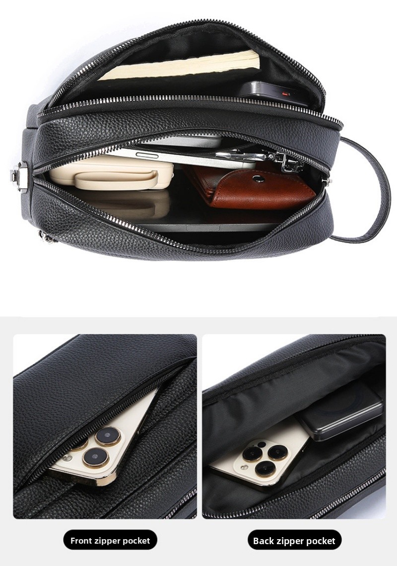 Borsa a Mano Vintage da Uomo,  - Travel Accessories Toiletry Bag recensione e prezzo