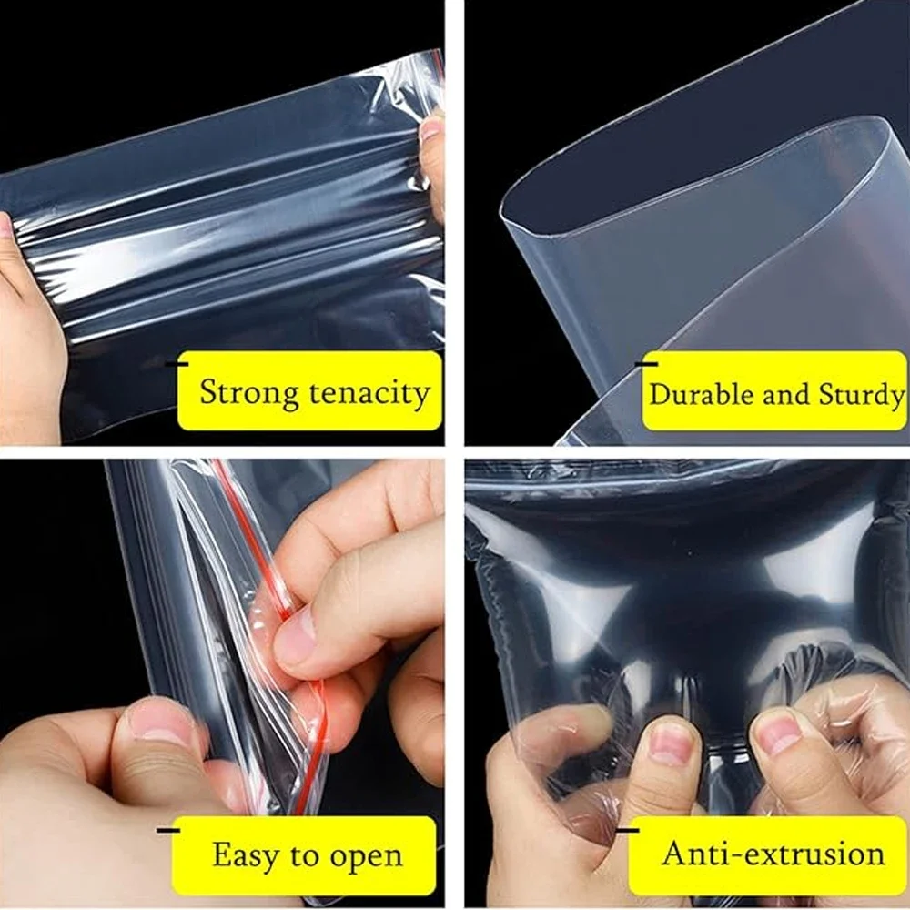 100-1000 Pezzi Sacchetti Trasp - Travel Ziplock Bags recensione e prezzo