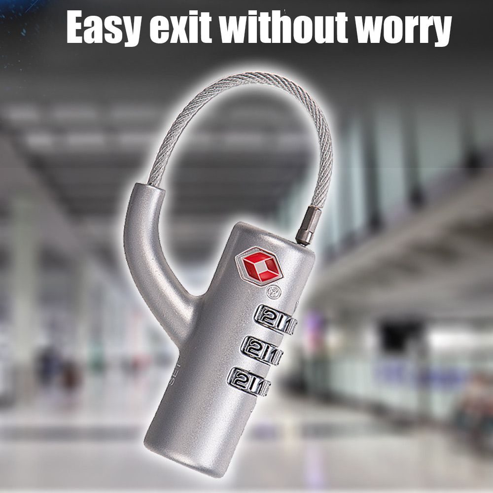 Lucchetto per Bagagli ad Alta  - Cable Lock Combination recensione e prezzo