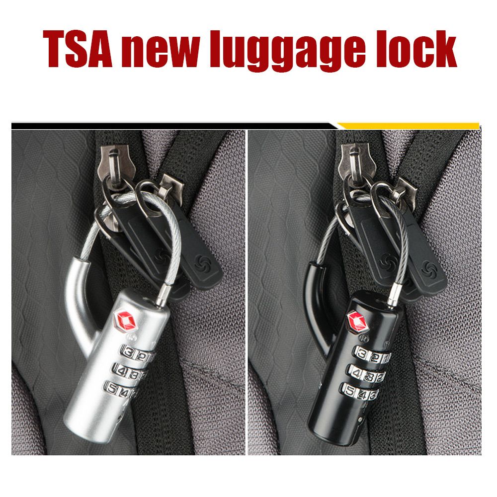 Lucchetto per Bagagli ad Alta  - Cable Lock Combination recensione e prezzo