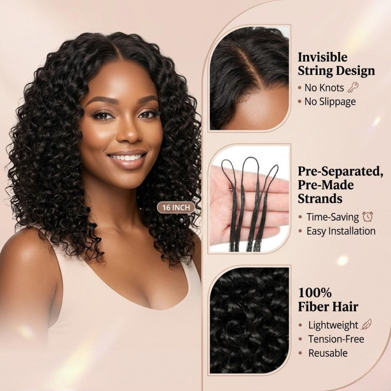 Extension per capelli a onda d - Travel Hair Accessories recensione e prezzo