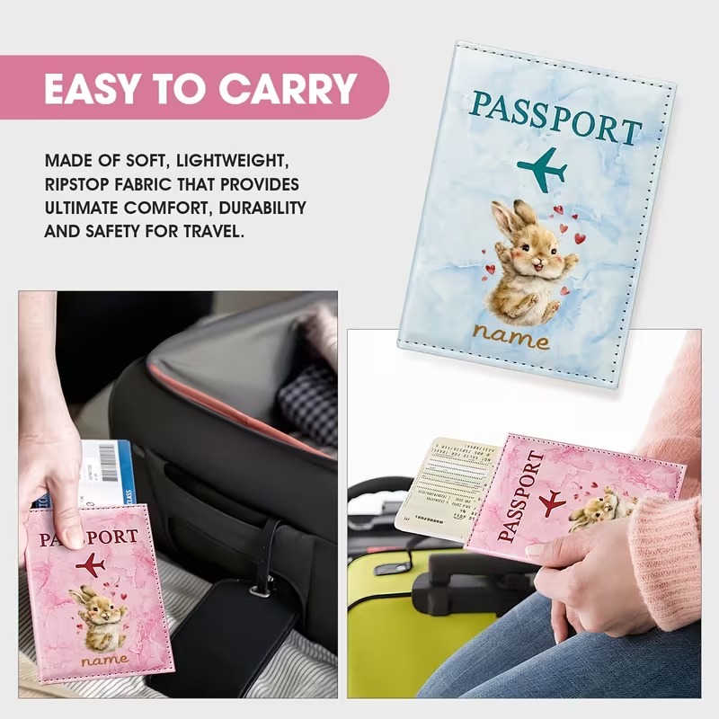 Porta passaporto in PU con des - Travel Accessories Present recensione e prezzo