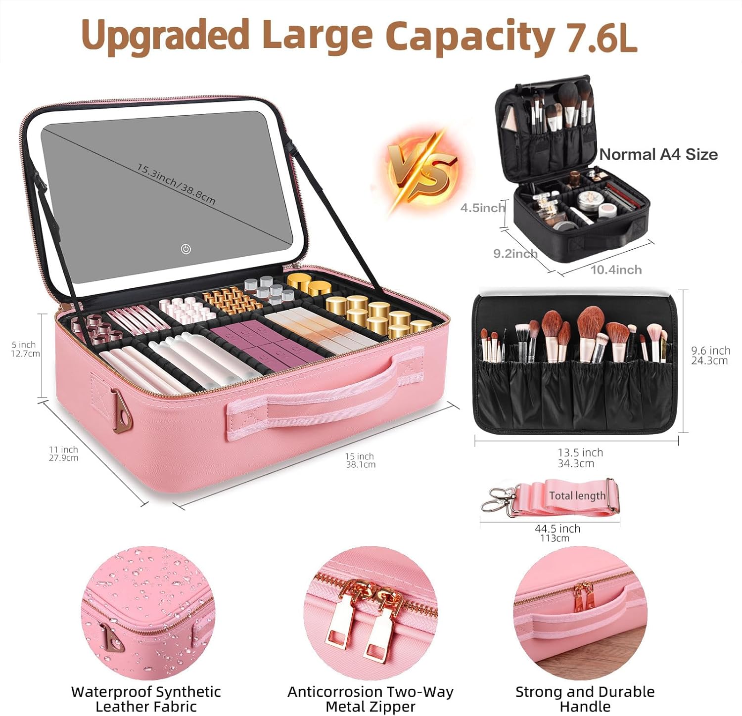 Borsa per il Trucco di Grande  - Travel Accessories Bag recensione e prezzo
